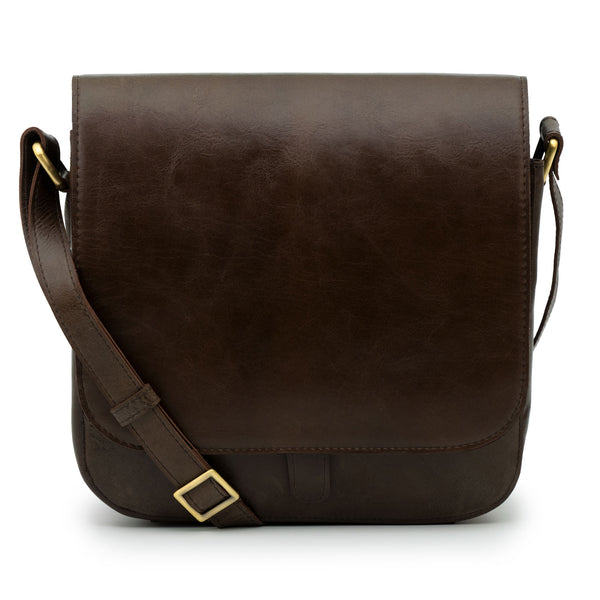 Lillie: Women's Brown cross body bag