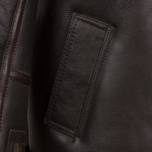 Budd: Men's Black Antique Leather Jacket