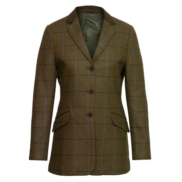 Women's Brown Tweed Jacket: Lomond