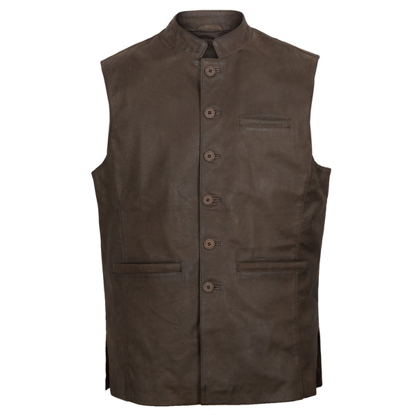 Men’s Tom Brown Leather Jerkin
