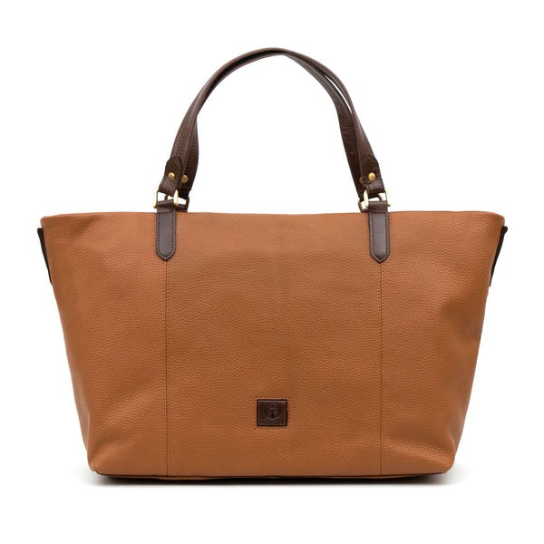 Winnie: Women's Tan Brown Tote bag