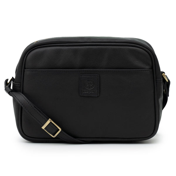 Edith: Women's Black cross body bag