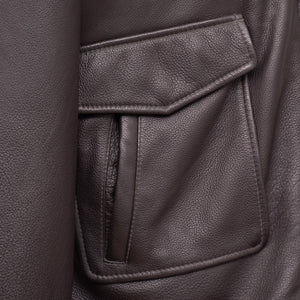 Harry: Men's Brown Leather Jacket
