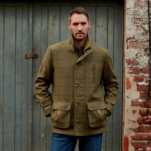 Hewitt: Men's Tweed Green Country Coat