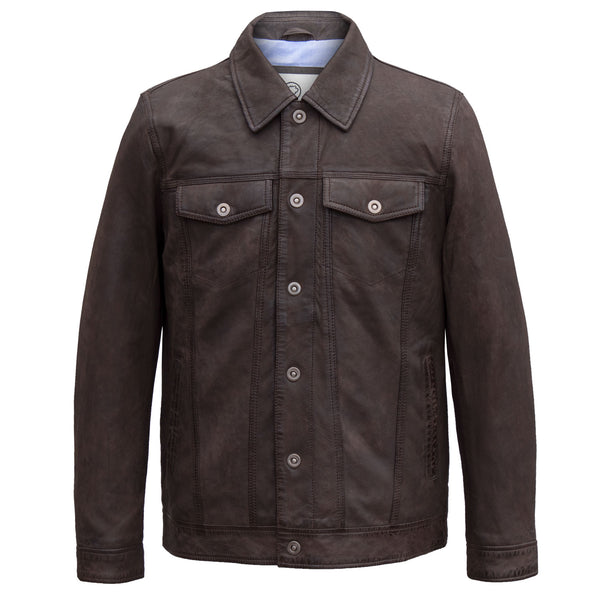 Mens gray suede outlet jacket