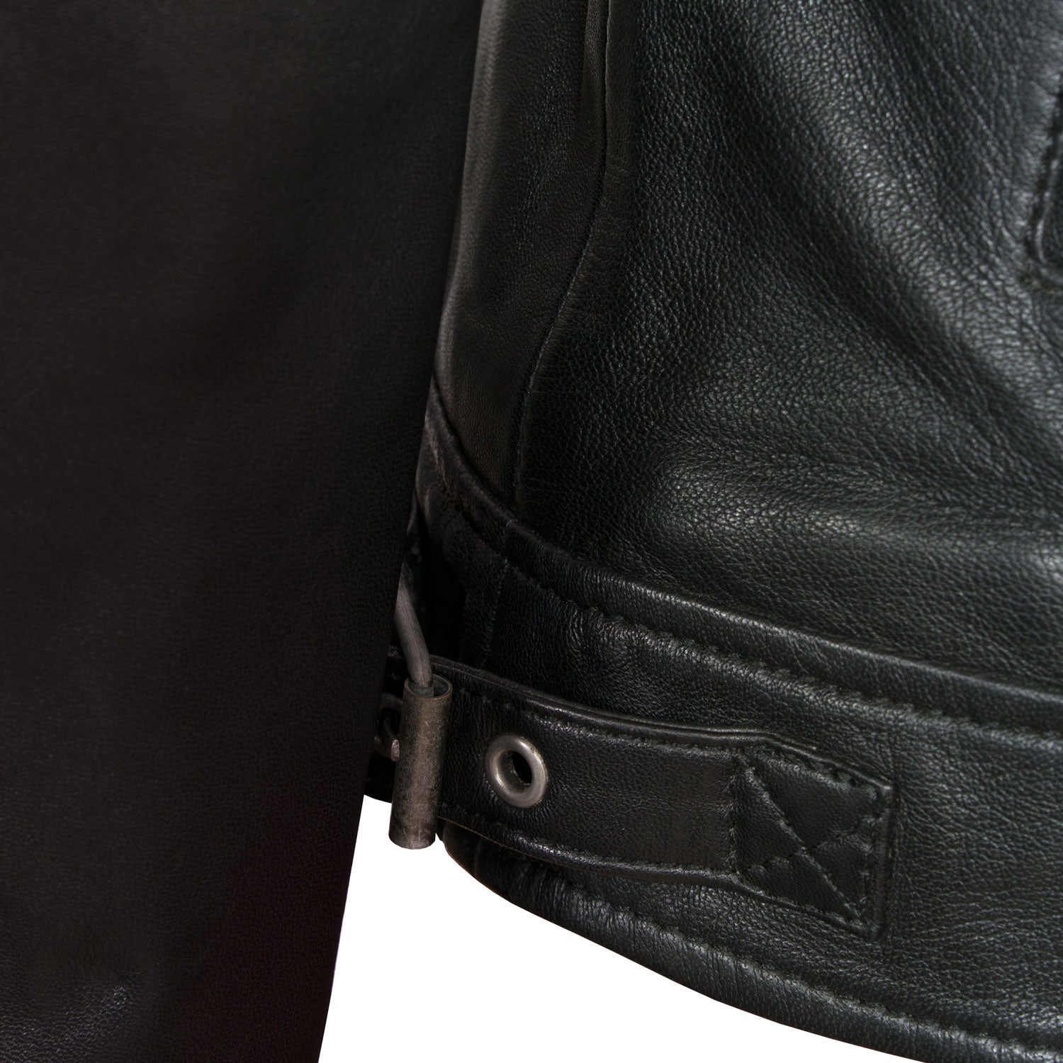 Viki: Women's Black Leather Biker Jacket