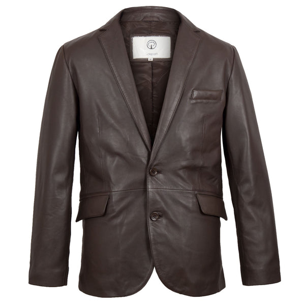 Mens leather blazers uk best sale