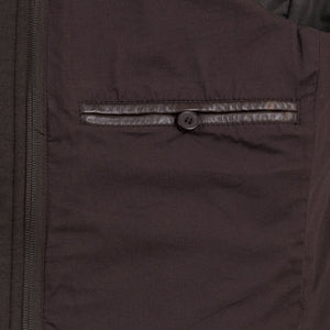 Brown Emerson Leather Jacket - inside pocket