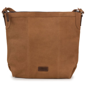 Felicity: Women's Cognac Leather Handbag by Hidepark