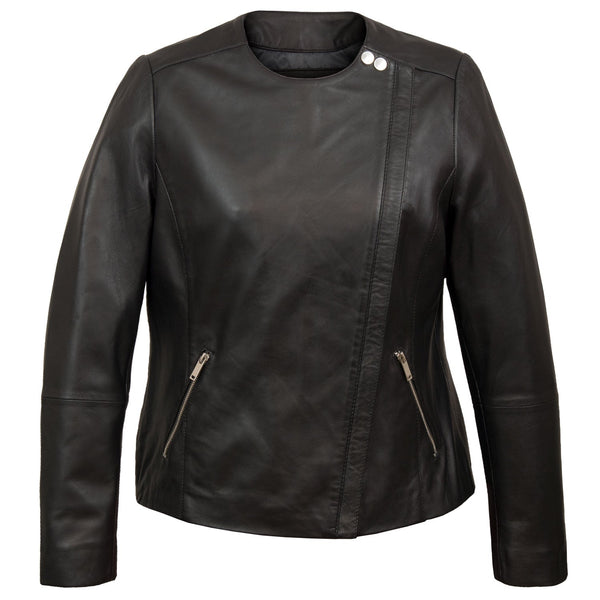 Collarless jacket clearance womens