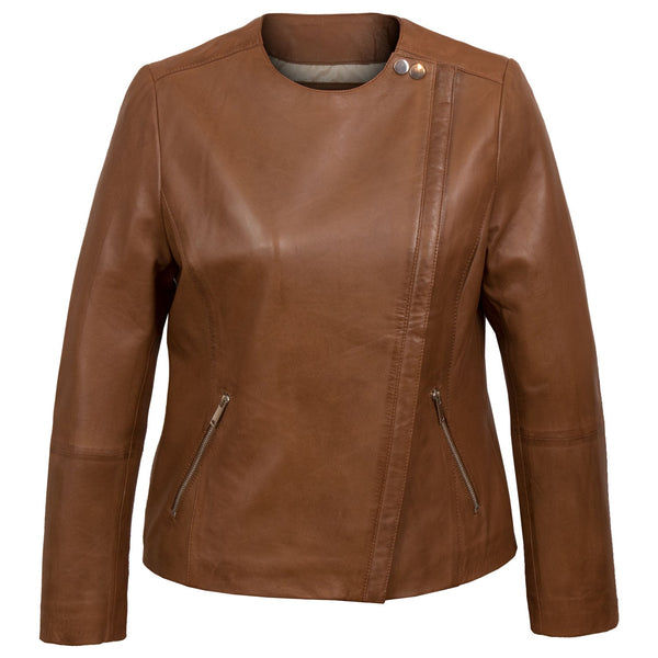 Bell sleeve sales leather jacket