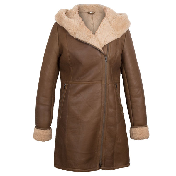 Sheepskin coats shop ladies uk