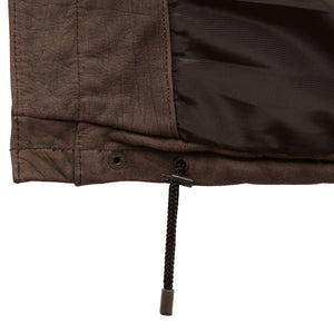 Hunter: Men's Brown Leather Coat