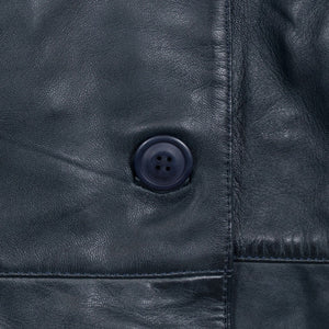 Kataryna Ladies Navy Leather Jacket