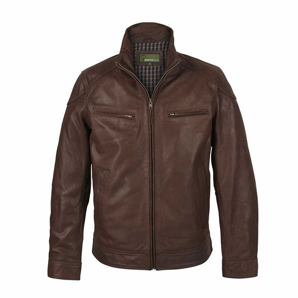 Matte leather jacket on sale mens