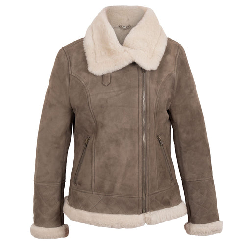 Nina Ladies Luxury Musk Sheepskin jacket