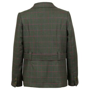 Welby: Women's Green Tweed Coat