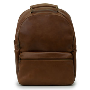 Taylor: Tan Leather Backpack